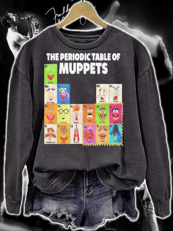 The Muppets Periodic Table Of The Muppets Shirt sweatshirt