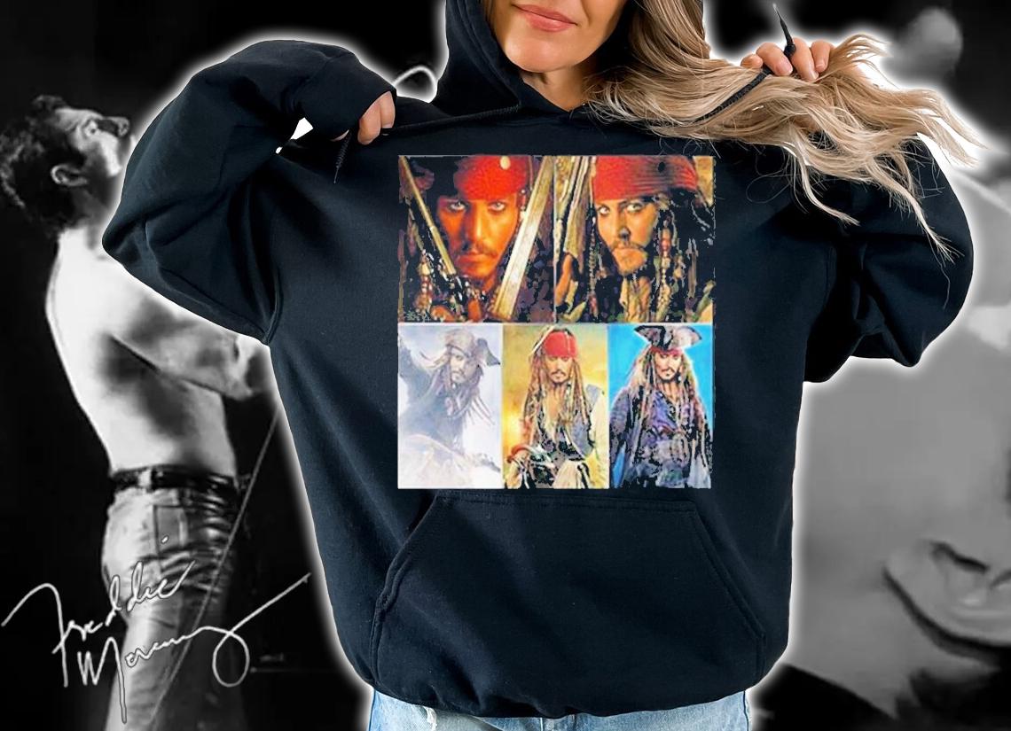 We Love You Johnny Depp No Johnny No Pirates T-Shirt hoodie