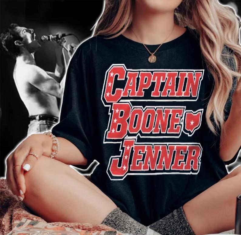 Captain Boone Jenner Columbus Blue Jackets T-shirt