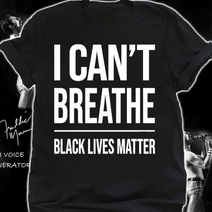 I Cant Breathe Black Lives Matter T-Shirt shirt