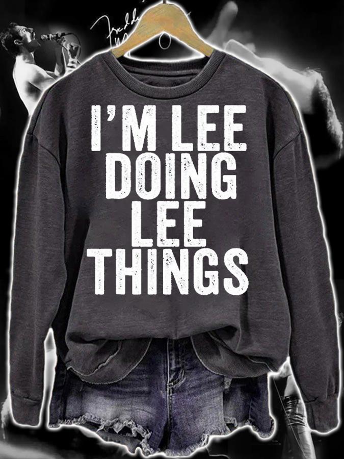 Im Lee Doing Lee Things T-Shirt sweatshirt