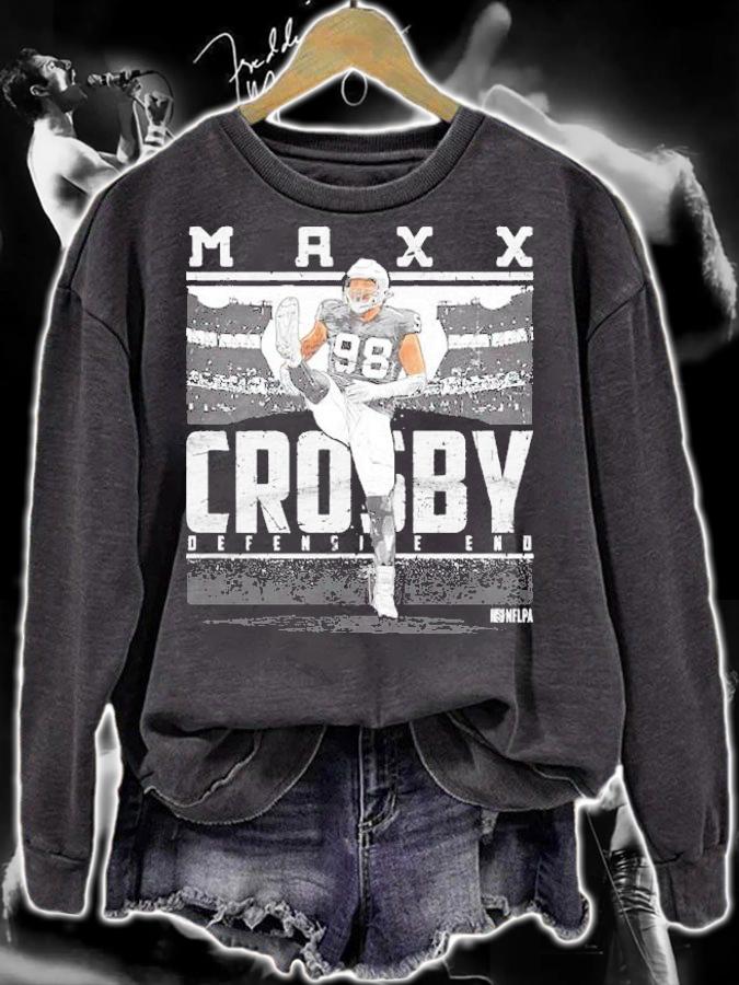 Maxx Crosby Las Vegas Stadium Football Shirt sweatshirt