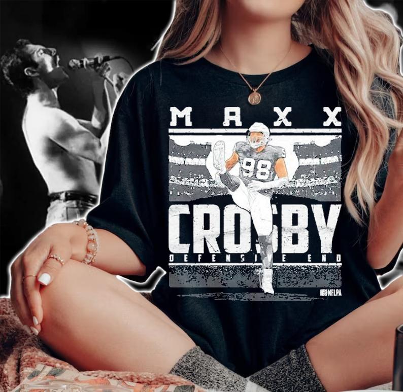 Maxx Crosby Las Vegas Stadium Football Shirt woman shirt