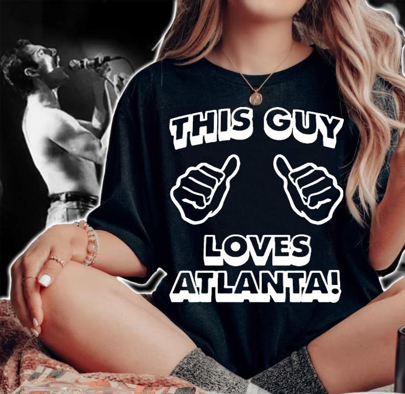 This Guy Loves Atlanta T-Shirt woman shirt