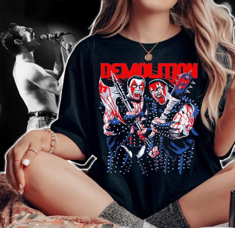 Demolition Wrecking Crew By Electric Zombie Shirt woman shirt