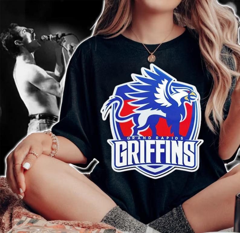 Grand Rapids Griffins Logo T-Shirt woman shirt