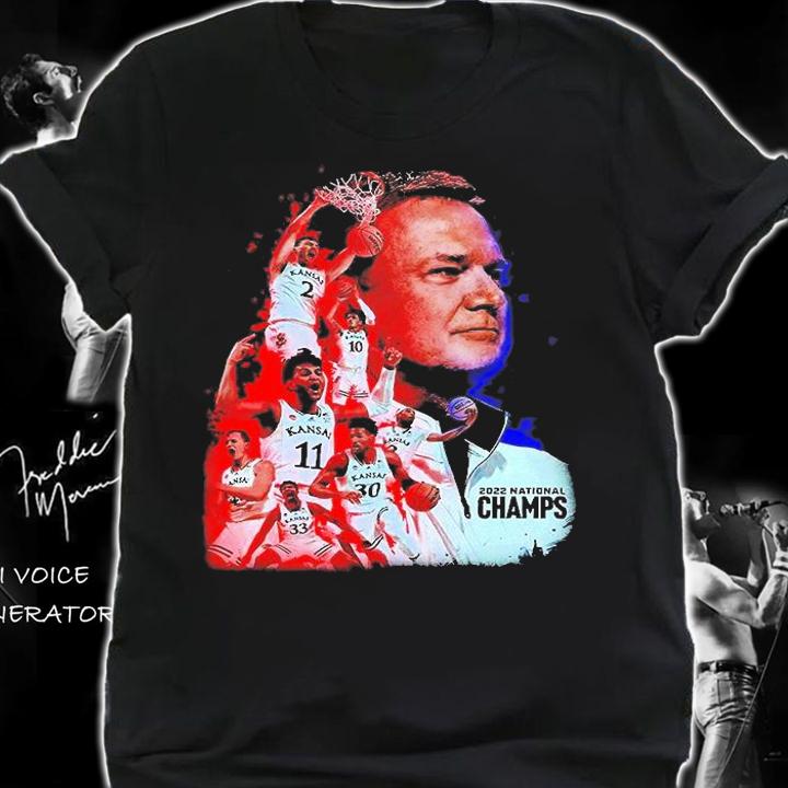 KU National Championships Kansas Jayhawks 2022 T-Shirt shirt