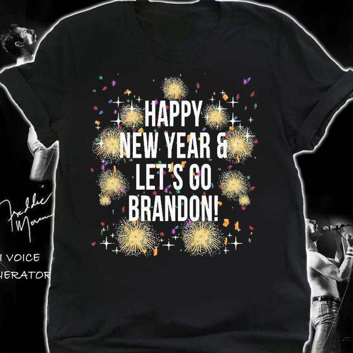 Let's Go Brandon Chant Christmas Chant Meme Funny New Year 2022 T-Shirt shirt