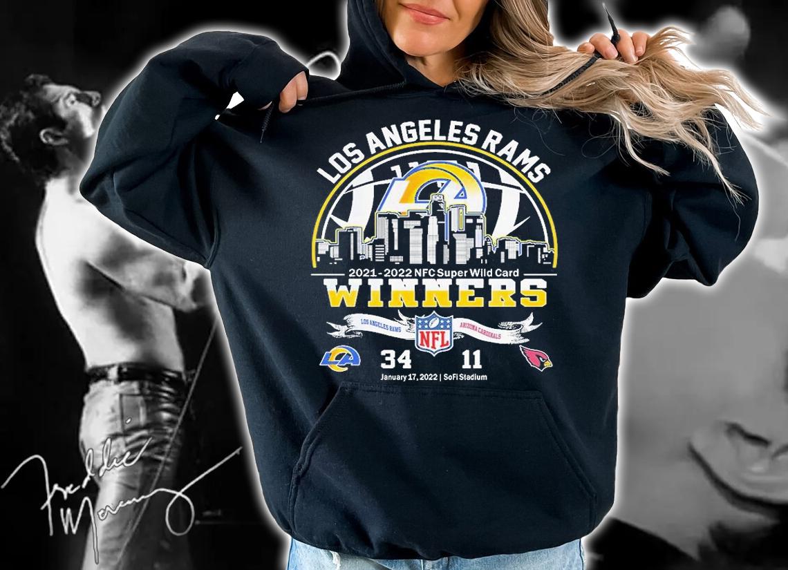 Los Angeles Rams 2021 2022 Super Wild Card Matchups T-Shirt hoodie