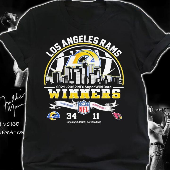 Los Angeles Rams 2021 2022 Super Wild Card Matchups T-Shirt shirt