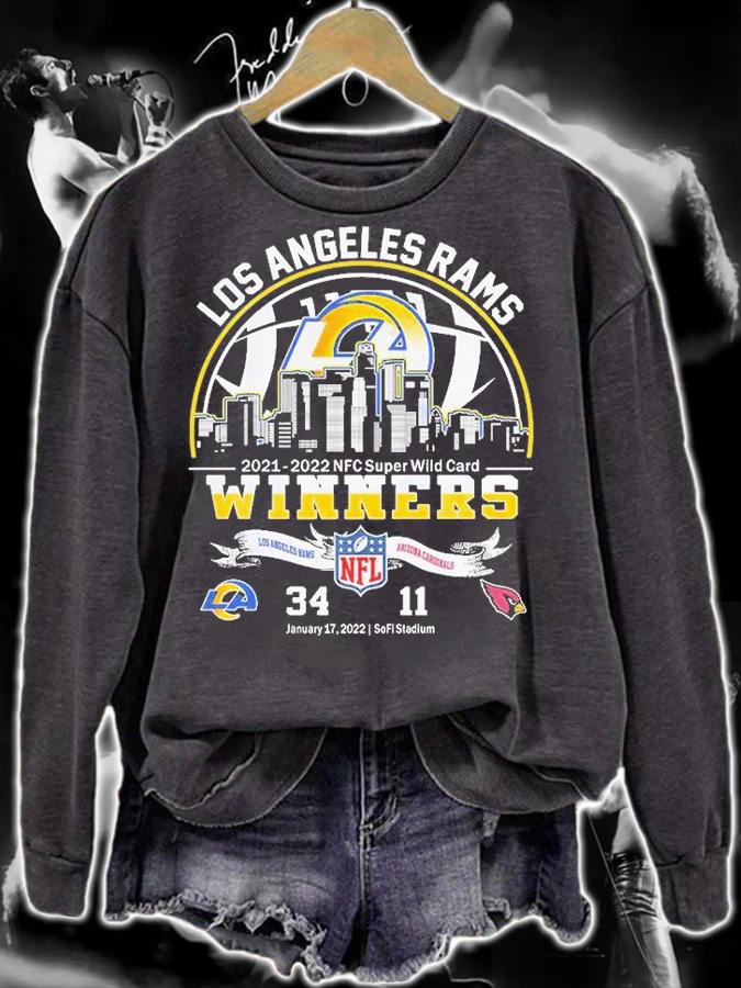 Los Angeles Rams 2021 2022 Super Wild Card Matchups T-Shirt sweatshirt