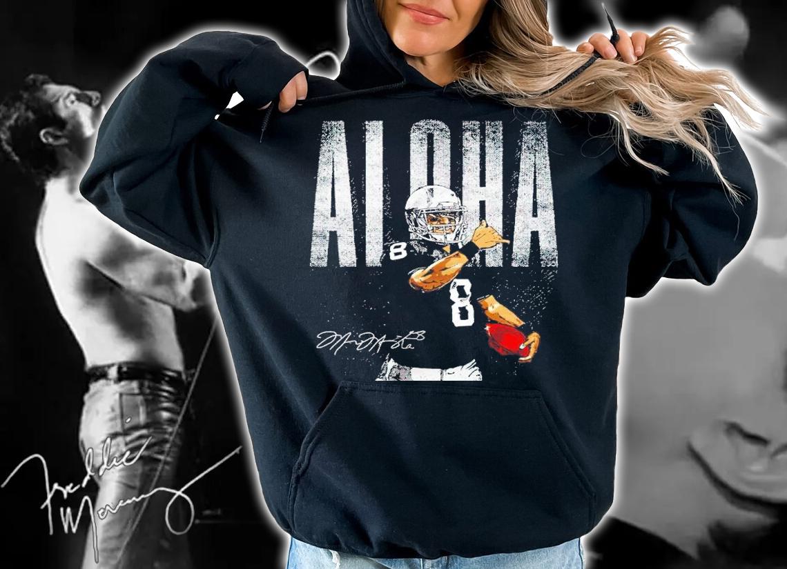 Marcus Mariota Aloha Bold Las Vegas Football Shirt hoodie