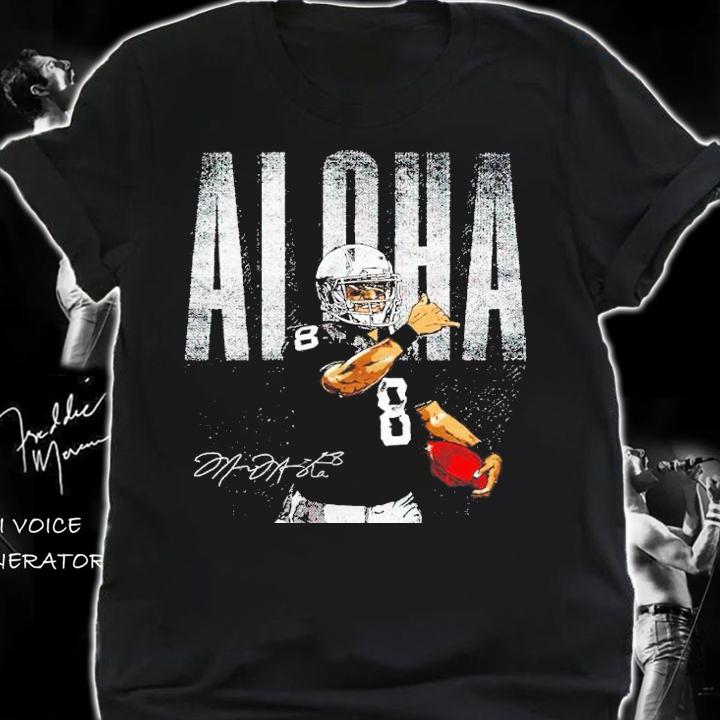 Marcus Mariota Aloha Bold Las Vegas Football Shirt shirt