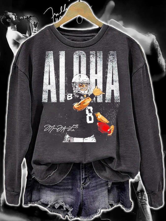 Marcus Mariota Aloha Bold Las Vegas Football Shirt sweatshirt