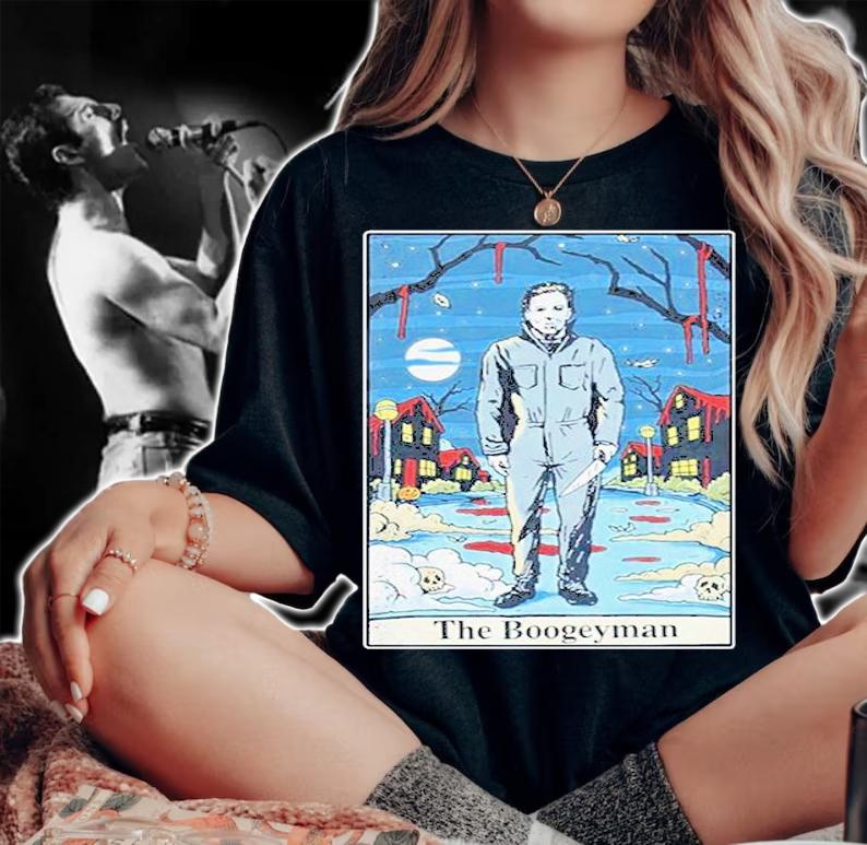 Matthew Riddle Halloween Michael Myers The Boogeyman Tarot T-Shirt