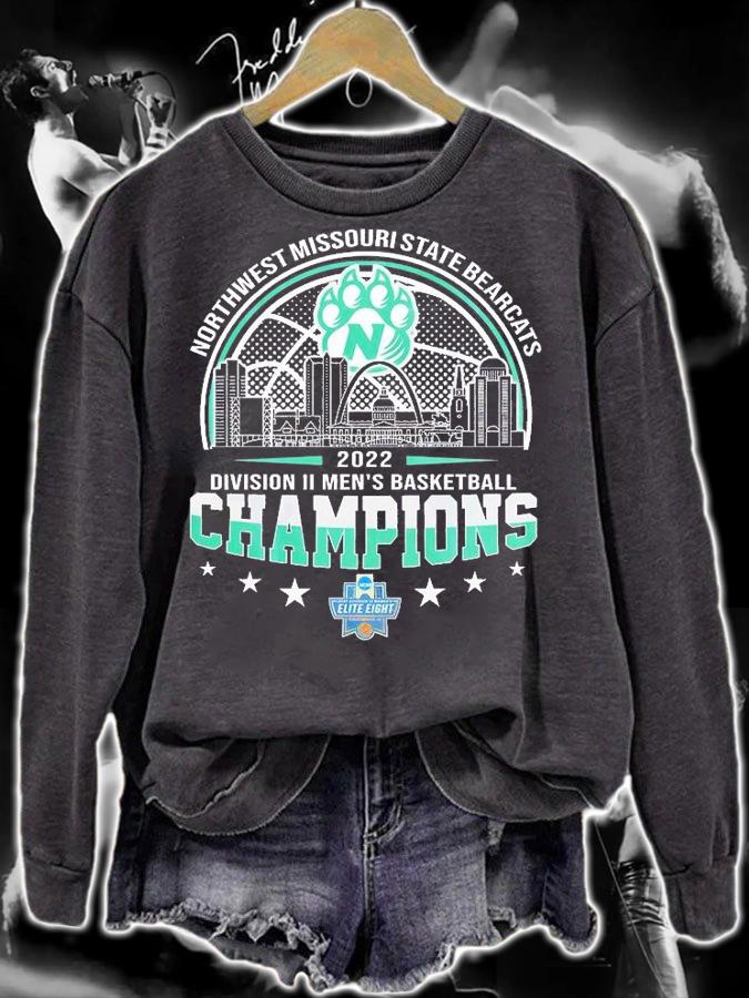 Northwest Missouri State Bearcats 2022 NCAA Division II Men's Basketball Champions T-Shirt sweatshirt