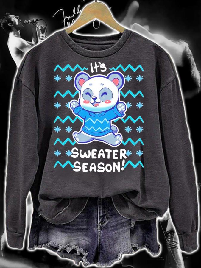 Panda It's Sweater Season Shirt sweatshirt