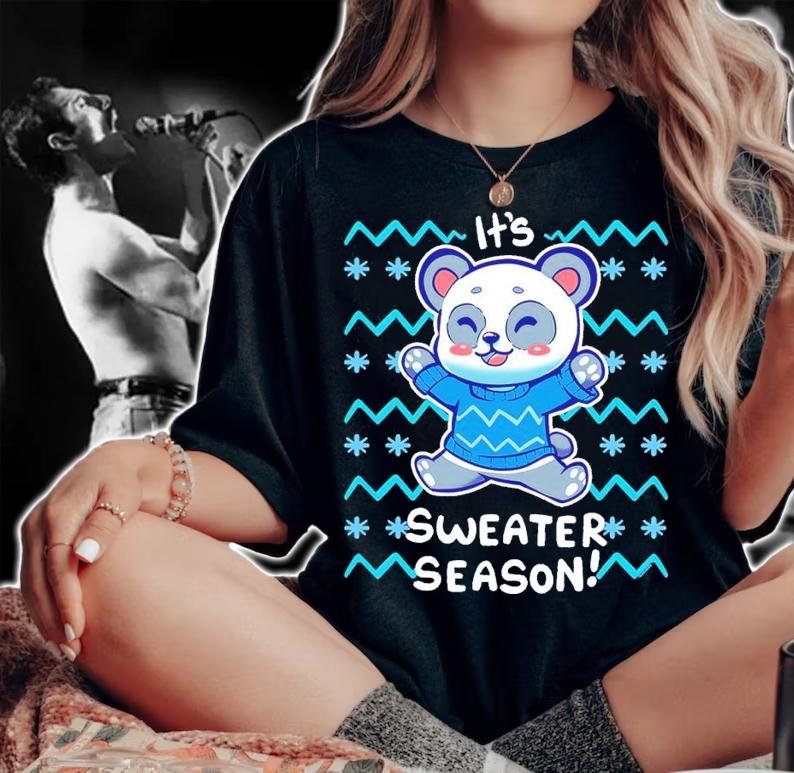 Panda It's Sweater Season Shirt woman shirt