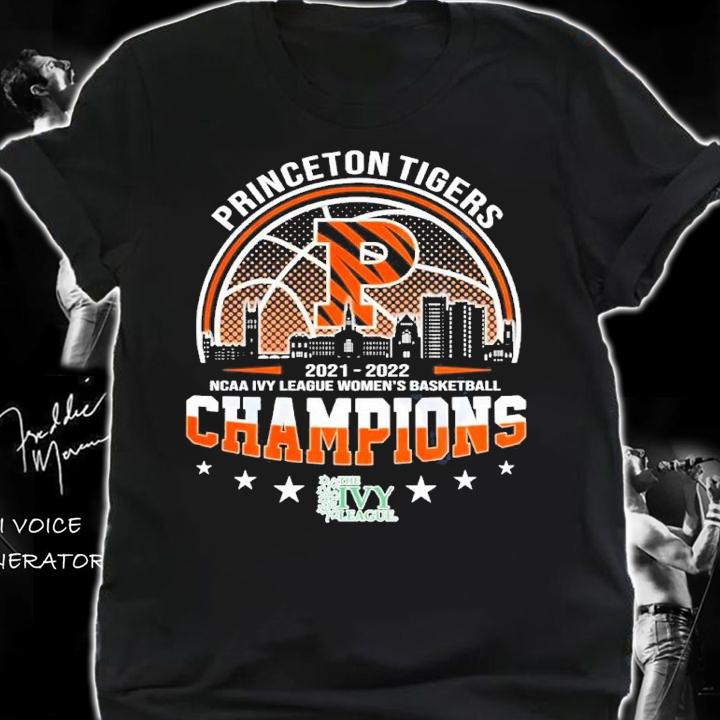 Princeton Tigers NCAA Ivy League Women's Basketball 2021-2022 Champions Shirt shirt
