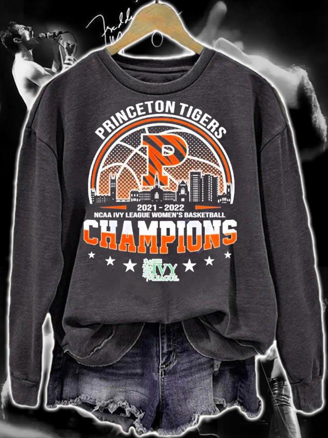 Princeton Tigers NCAA Ivy League Women's Basketball 2021-2022 Champions Shirt sweatshirt