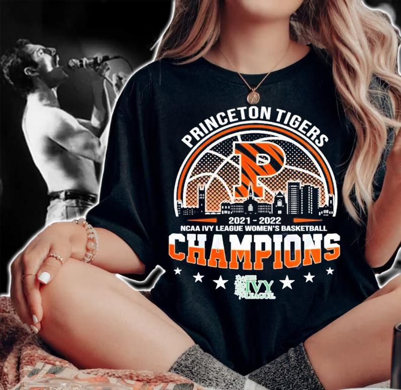 Princeton Tigers NCAA Ivy League Women's Basketball 2021-2022 Champions Shirt woman shirt
