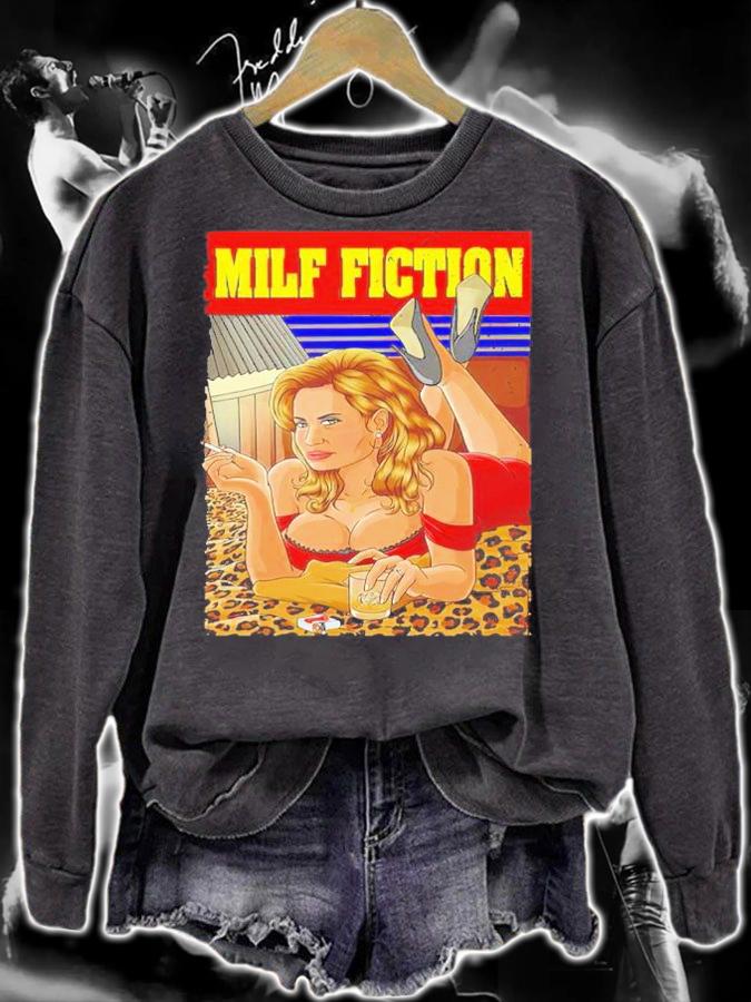 Stifler's Mom Milf Fiction Shirt sweatshirt