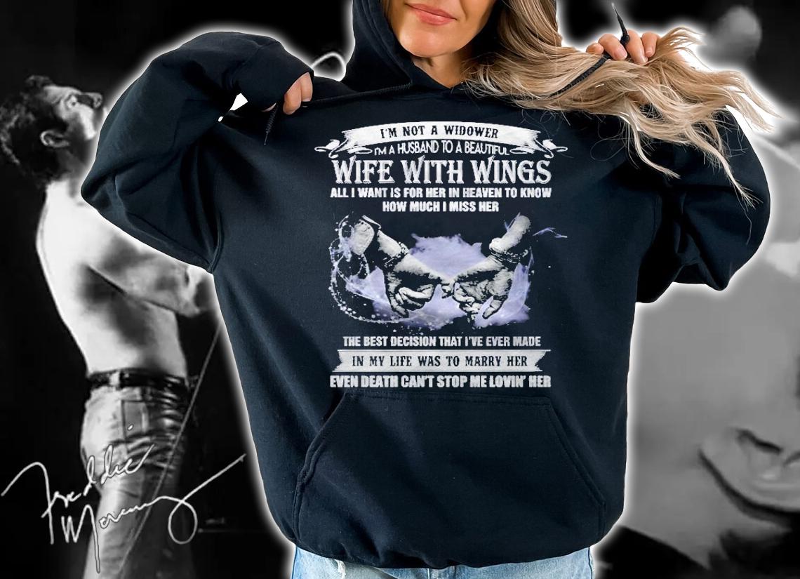 Im Not A Widower Im A Husband To A Beautiful Wife Pullover Shirt