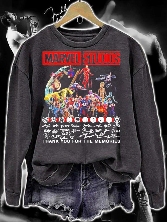 Marvel Endgame signature shirt sweatshirt