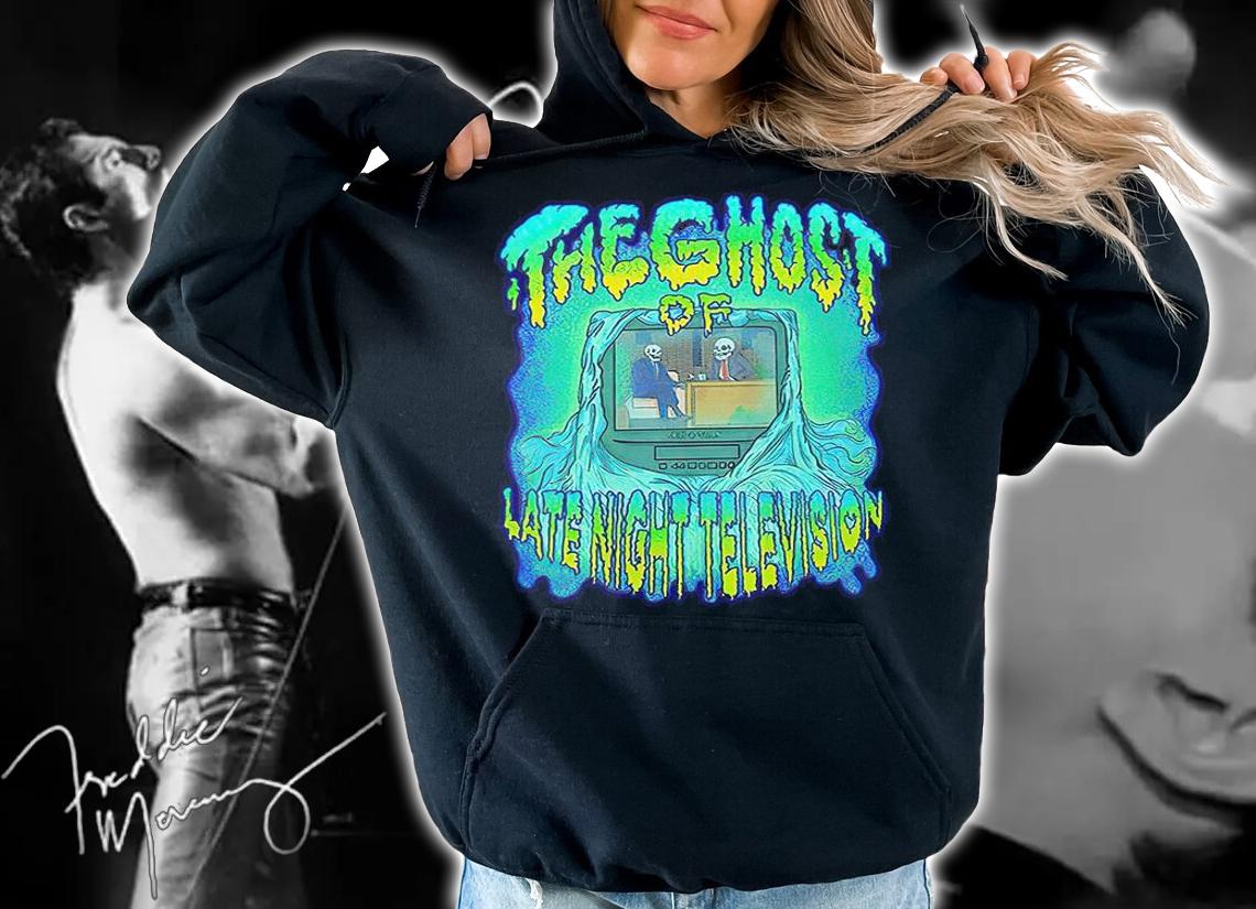 Original the ghost of late night television shirt hoodie