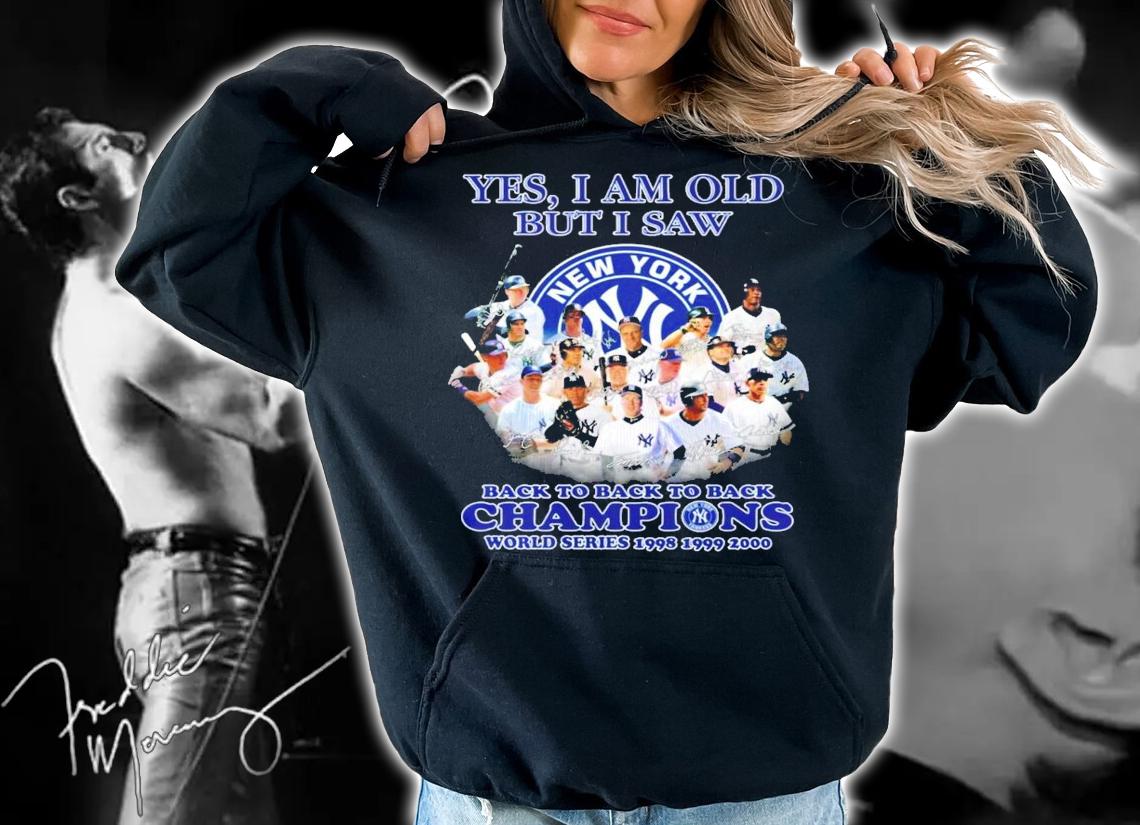 Yes I am old but I saw New York Champions t-shirt hoodie