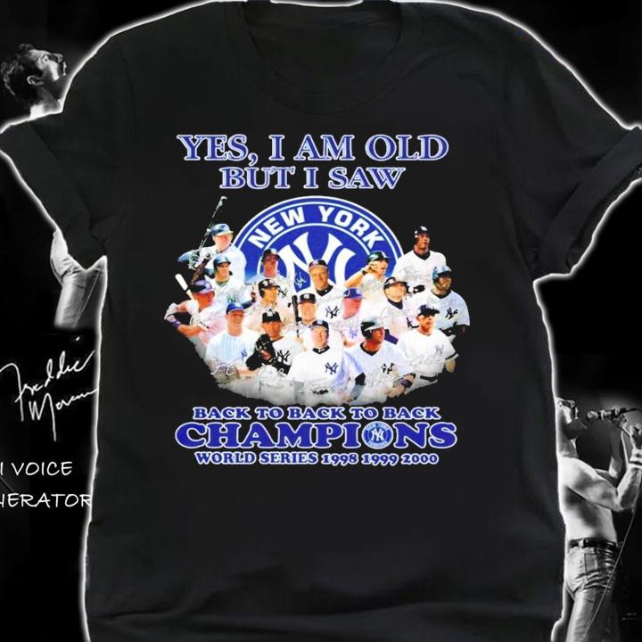 Yes I am old but I saw New York Champions t-shirt shirt