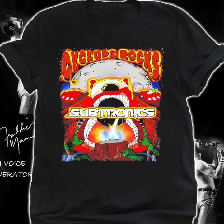 Cyclops Rocks Subtronics shirt