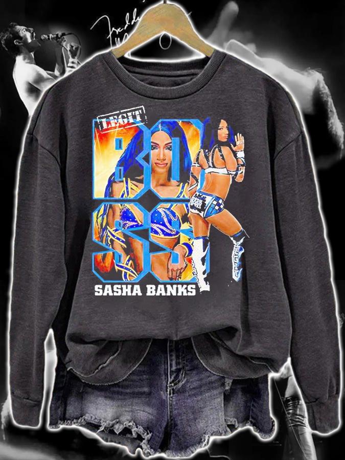 Legit boss Sasha Banks T-shirt