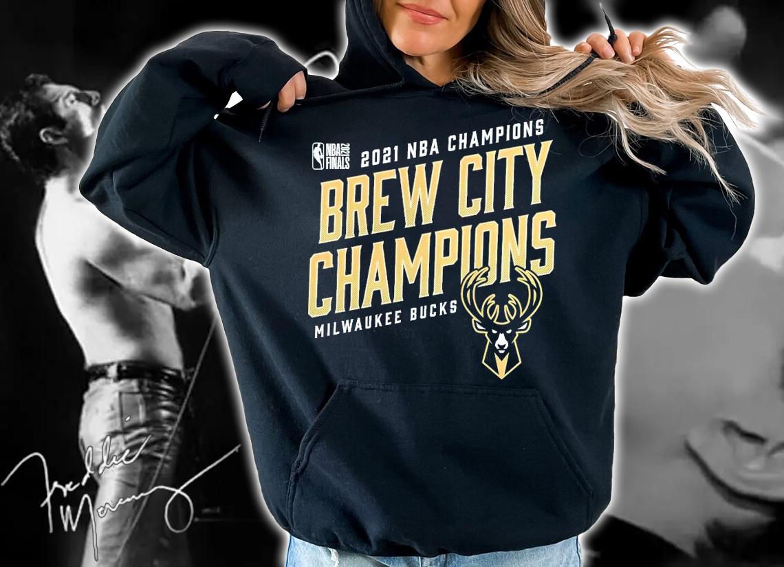 Milwaukee Bucks 2021 NBA Champions Brew city shirt