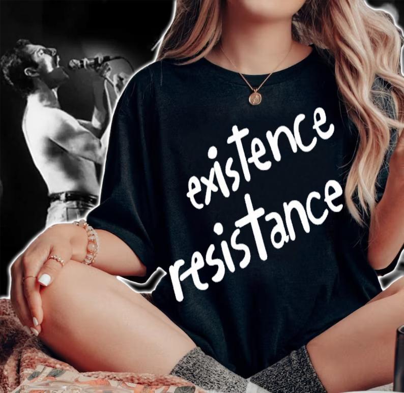 Trans existence is resistance T-shirt