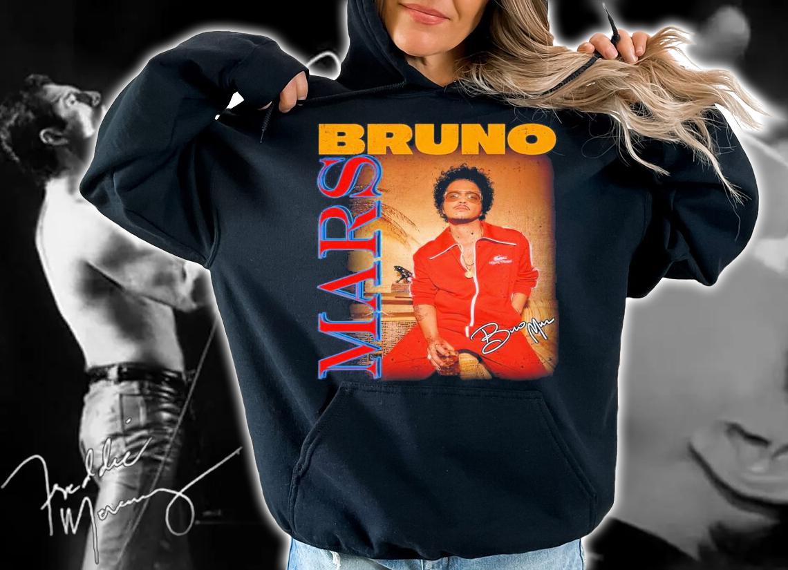Bruno Mars signature shirt hoodie