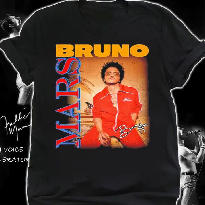 Bruno Mars signature shirt shirt