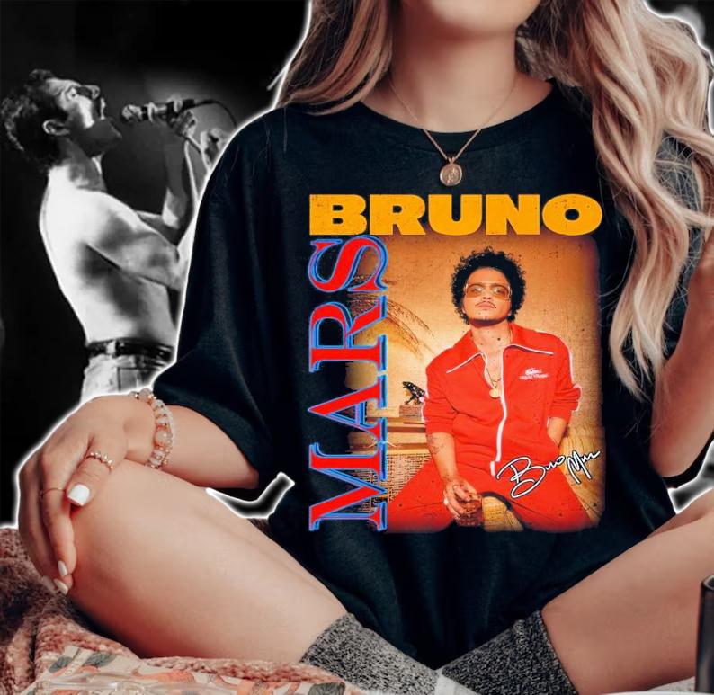 Bruno Mars signature shirt woman shirt
