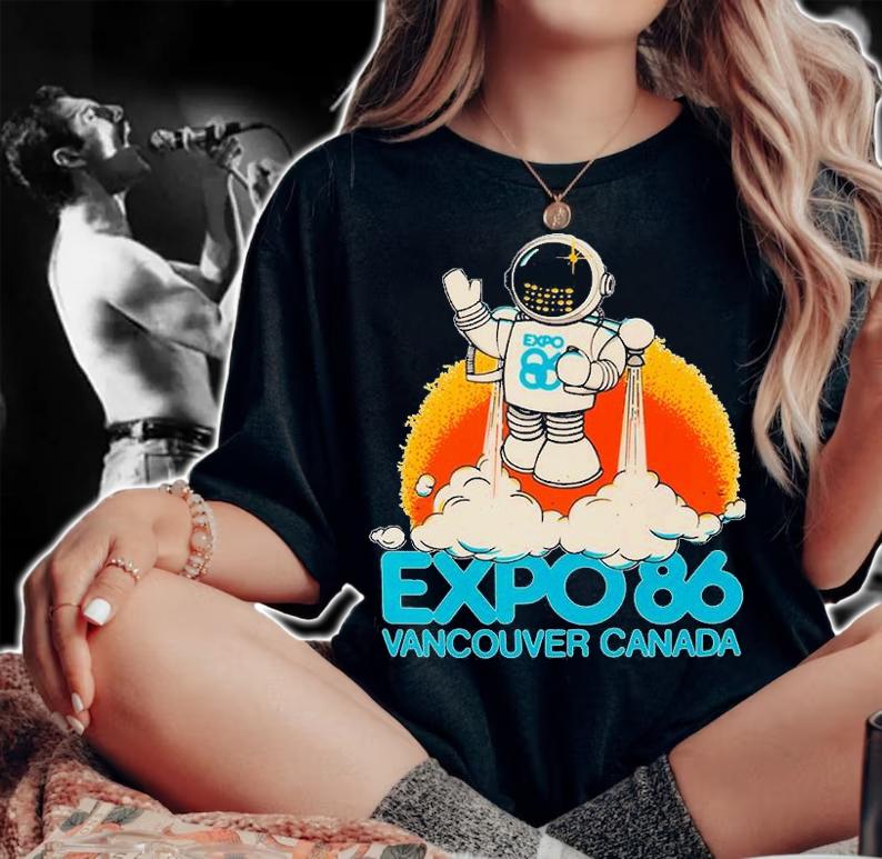 Expo 86 Vancouver Canada T-Shirt woman shirt
