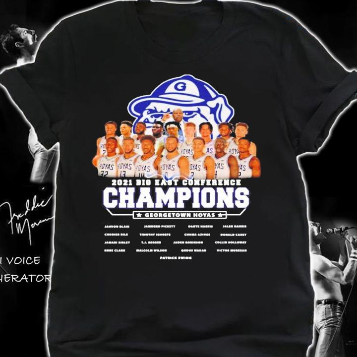 Georgetown Hoyas 2021 Big East Conference Champions shirt shirt