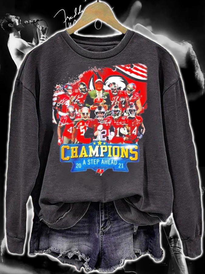 Tampa Bay Buccaneers Champions a step ahead 2021 shirt