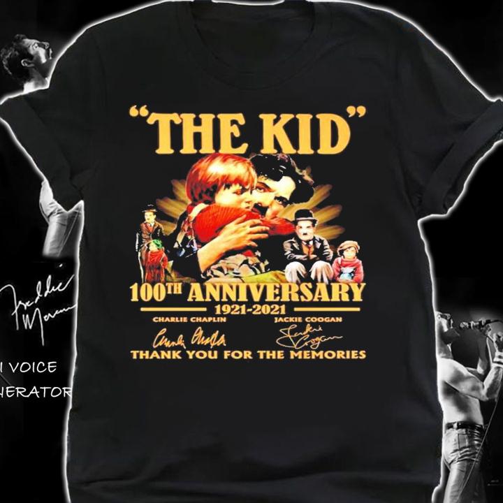 The Kid 100th anniversary 1921-2021 signature shirt shirt
