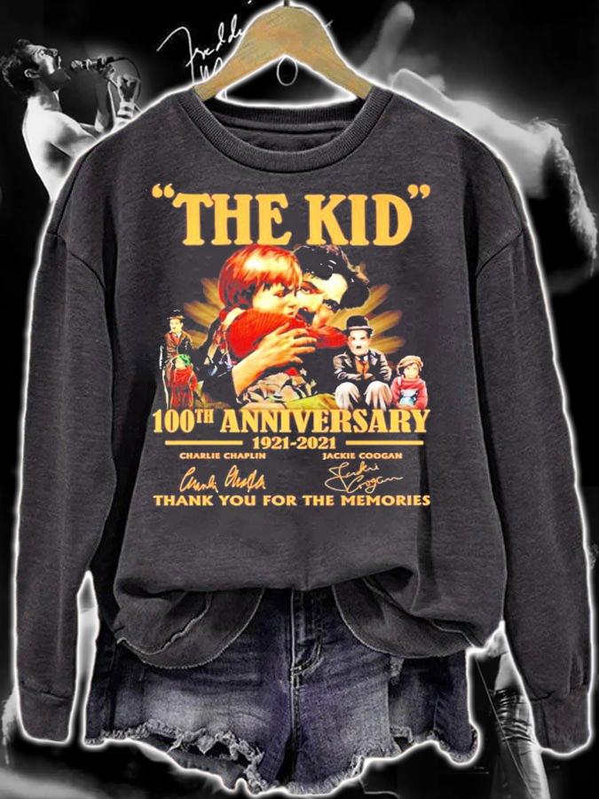 The Kid 100th anniversary 1921-2021 signature shirt sweatshirt
