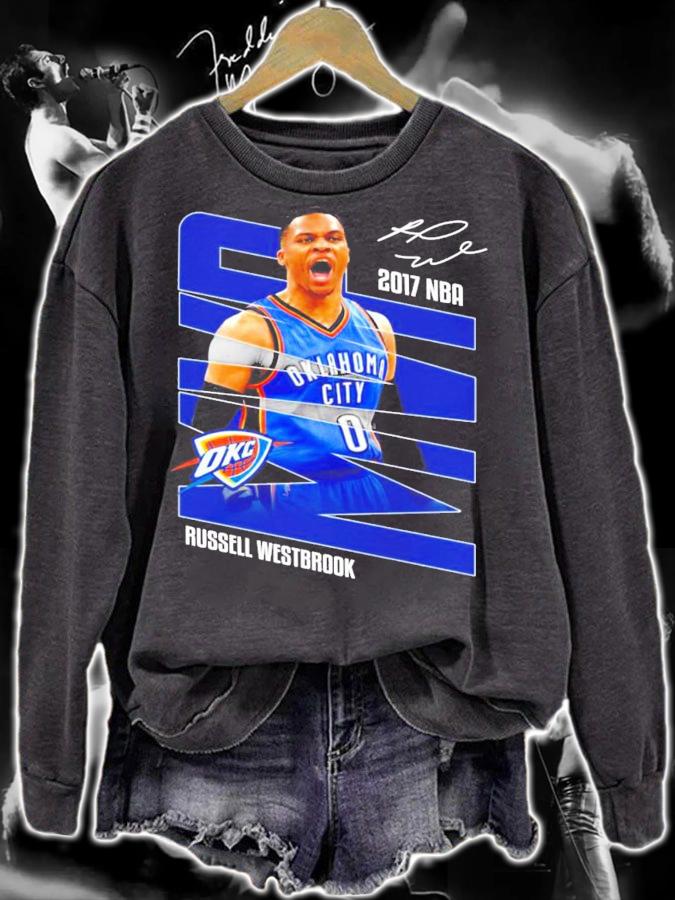 2017 NBA Oklahoma Russell Westbrook signature shirt