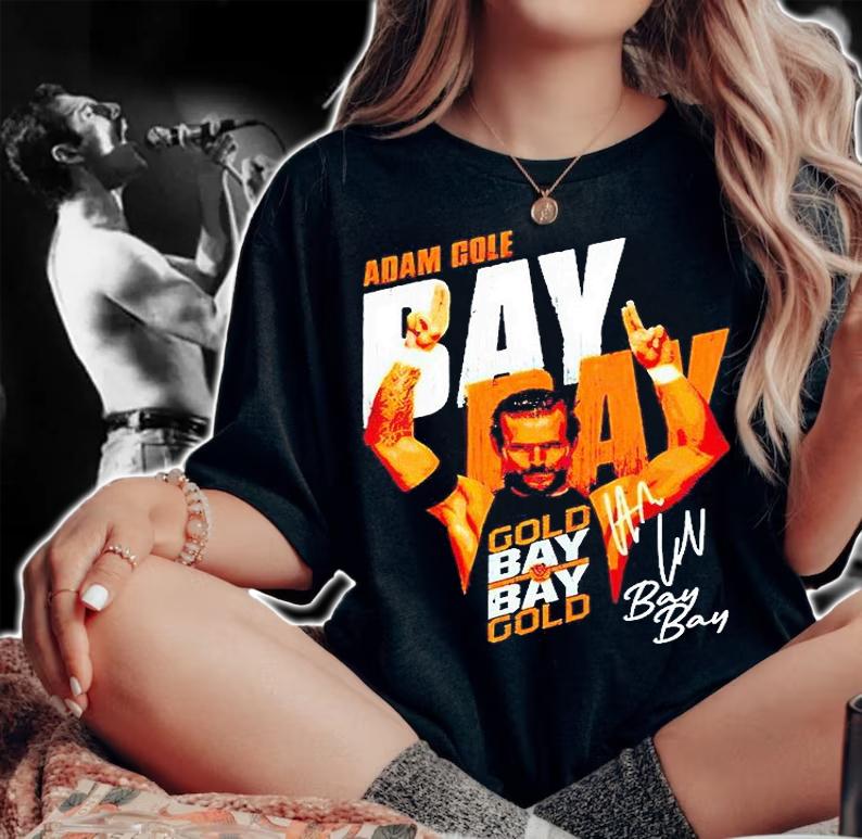 Adam Cole Bay Bay signature T-shirt