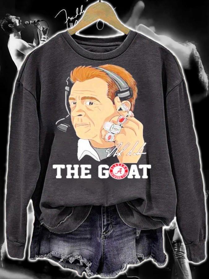 Alabama the goat Steve Sarkisian shirt