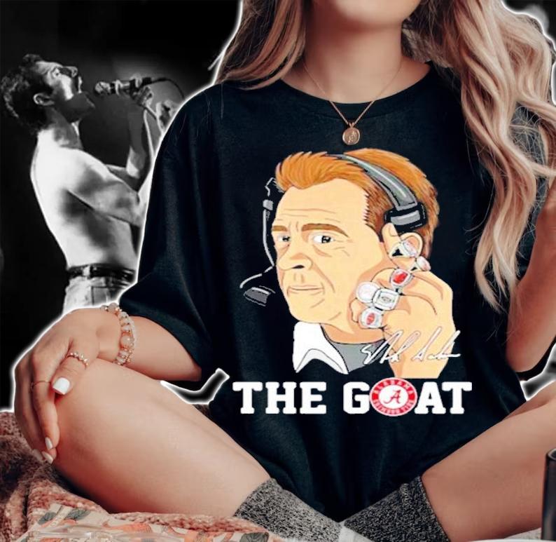 Alabama the goat Steve Sarkisian shirt