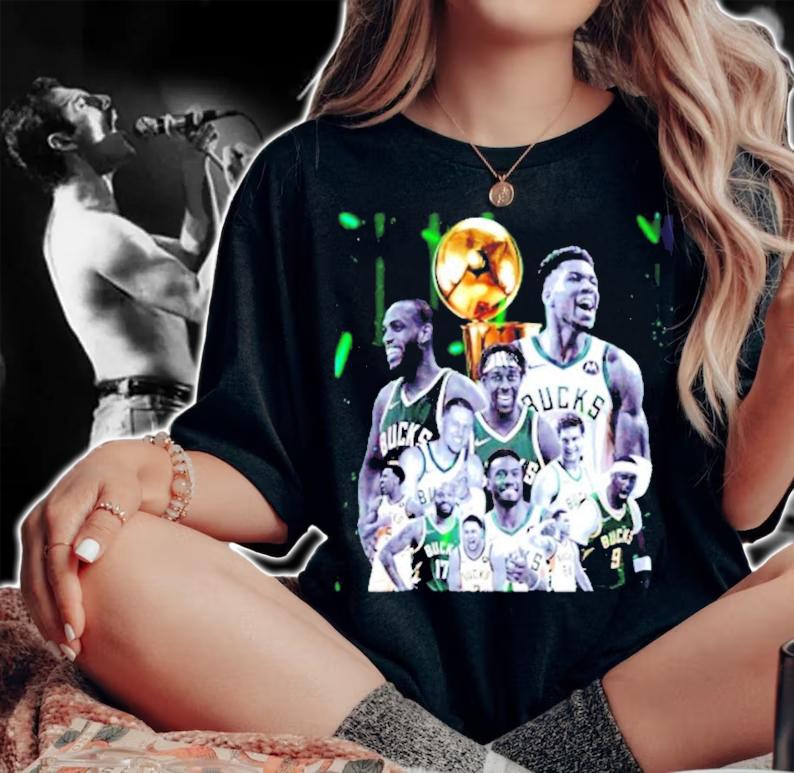 All team Bucks Champion shirt woman shirt