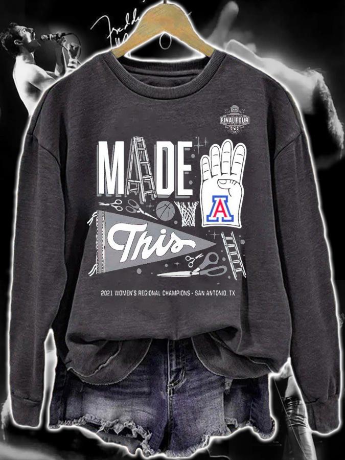 Arizona Wildcats Final Four Bound Locker Room 2021 NCAA Womens Basketball shirt sweatshirt