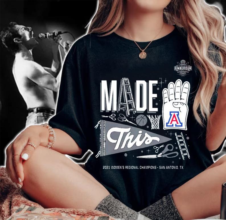 Arizona Wildcats Final Four Bound Locker Room 2021 NCAA Womens Basketball shirt woman shirt